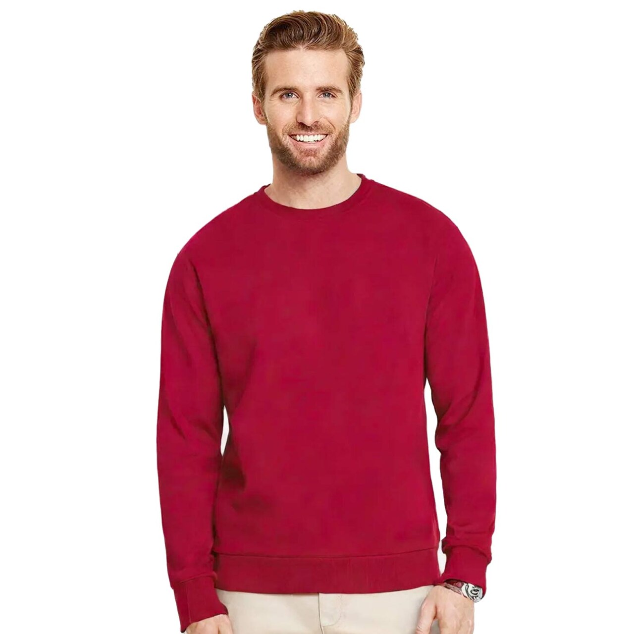 Gildan Heavy Blend Long Sleeve Crewneck Sweatshirt for Everyday Wear & Winter Outfits